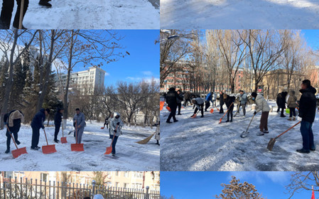 標(biāo)題：以雪為令 呼和浩特分院開展掃雪除冰行動
瀏覽次數(shù)：762
發(fā)表時間：2024-01-23